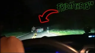 Friday the 13th on CLINTON ROAD... CHASED by Ghost Trucks!