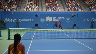 SloanStephens vs Serena Williams Topspin2k25