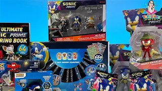 Sonic the Hedgehog Toy Collection Unboxing Review | Sonic Prime Wave 2 Figure Collection