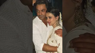 ❣️ Bobby Deol with his wife #shorts #ytshorts #cute couple