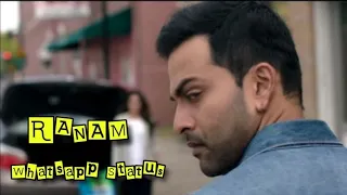 Ranam movie Whatsapp Status | Ranam Malayalam Movie | Prithviraj Sukumaran | MASHUP🎧MOJO