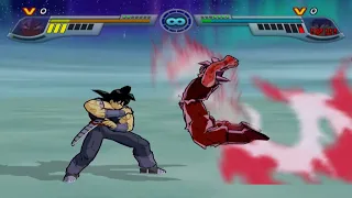 DBZ Infinite World - Goku vs Bardock