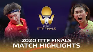 Wang Manyu vs Hitomi Sato | Bank of Communications 2020 ITTF Finals (R16)