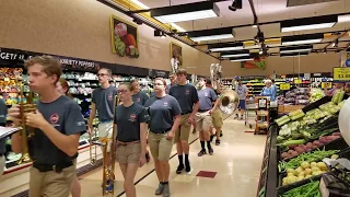 Halls High School Marching Band At Food City Frenzy 2017