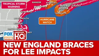 Conditions To Deteriorate Late Friday Across New England As Hurricane Lee Makes Closest Approach