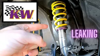 THE LEAKING TRUTH ABOUT KW COILOVER SUSPENSION