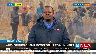 104 Illegal miners arrested