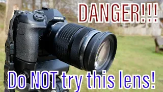 DANGER - Don’t Try This Olympus 12-100mm f4 Lens