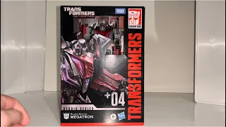 How to transform studio series megatron. SS 04 gamer edition voyager class figure