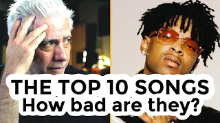 The Latest Top Ten Songs ... Yikes!