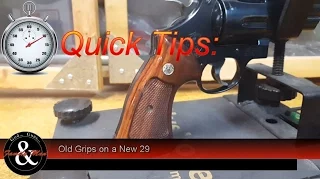 Old Grips on a New 29 (Smith & Wesson Model 29 Revolver)