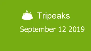 Microsoft Solitaire Collection - Tripeaks - September 12 2019