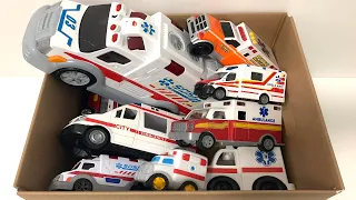 Let's run these ambulances in the minicar slope for emergency response. Sound the siren now please!