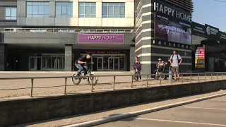 Топ падений на BMX.