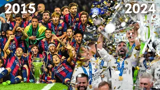 All Champions League Finals (2015-2024)