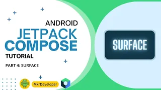 4 - Surface - Jetpack Compose - Android Studio