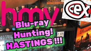 Blu-ray Hunting. HASTINGS.  HMV. CEX. Poundland. Charity shops !  13 July 22