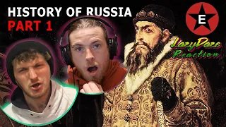 HISTORY ENTHUSIASTS REACT TO HISTORY OF RUSSIA PT 1