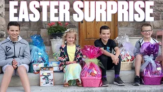 SURPRISE EASTER BASKET SCAVENGER HUNT | EASTER EGG HUNT WITH SECRET CLUES REVEALS HIDDEN TREASURES