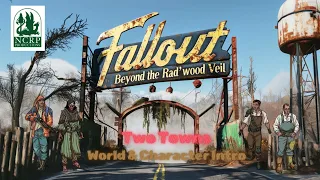 Fallout RPG 2D20 - Beyond the Rad'wood Veil | Two Towns | World and Character Intro  #Fallout