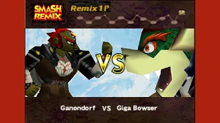 Smash Remix | Remix 1P Gameplay (#13) Ganondorf