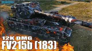 Разгром на БАБАХЕ WOT 12К УРОНА 😍 FV215b (183) World of Tanks лучший бой