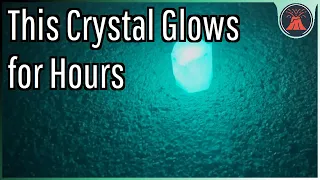 The Crystal that Glows for Hours after Exposure to Sunlight; How this Occurs