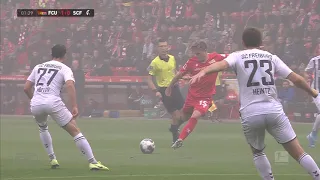 Highlights: 1. FC Union Berlin - SC Freiburg, 19.10.2019 (Tor Marius Bülter)