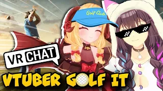 ANIME GIRLS spielen mit Bällen! (VR Golf mit @JinjaOwO)