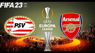 FIFA 23 | PSV vs Arsenal - UEL UEFA Europa League - Gameplay