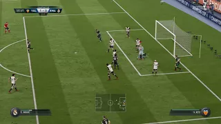 Cheeky no look chip from martial-Fifa 18 Career Mode