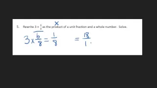 Unit Fraction x Whole Number