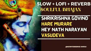 Shrikrishna Govind hare murare Hey Nath Narayan Vasudeva | SLOW +I LOFI + REVERB | TRENDING LOFI