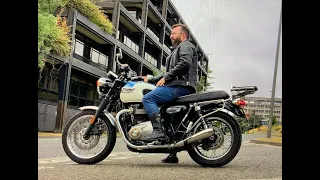 Riding tips for short riders on 2019 Triumph Bonneville