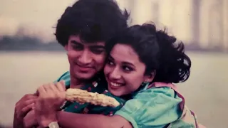 Aamir Khan and Madhuri Dixit in Dil 1990
