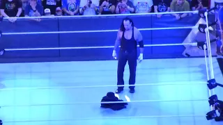 The Undertaker post match at Wrestlemania 33