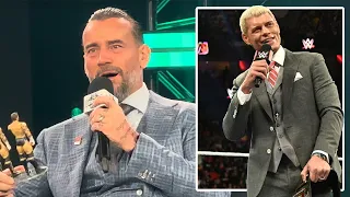 CM Punk Reveals He Wore Old Cody Rhodes Gear for Returning WWE Match