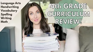 Honest Feedback ~ 4th Grade Curriculum Review ~ Language Arts, Math, Spelling, Writing and More!