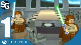 LEGO Star Wars: The Complete Saga Walkthrough Gameplay (No Commentary) | The Phantom Menace - Part 1