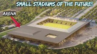 Small, but AMAZING Football Stadiums of the Future Part 2!