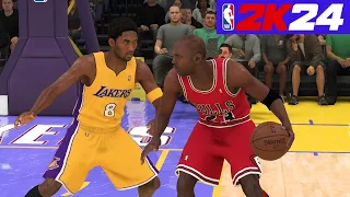 NBA 2K24 '97 '98 Bulls vs  '00 '01 Lakers - PS4 Gameplay