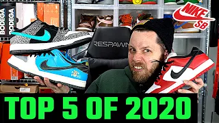 THE SBMITCH TOP 5 SNEAKER RELEASES OF 2020 EXTRAVAGANZA