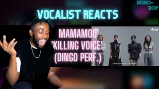 BRITISH VOCALIST REACTS to MAMAMOO - Killing Voice with PERFECT HARMONY (DINGO)