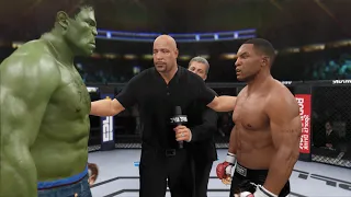 Mike Tyson vs. Immortal Hulk - EA Sports UFC 4 - Boxing Club 🥊