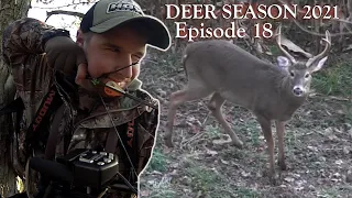 FULL DRAW on a BIG BUCK?! - Pennsylvania Archery Hunting 2021! - Ep. 18