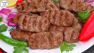 My Super Hit Turkish Adana Kebab Recipe | Turkish Style Kabab Make & Freeze By Cooking With Passion