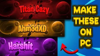 How to Make Best Banner For your youtube channel!!