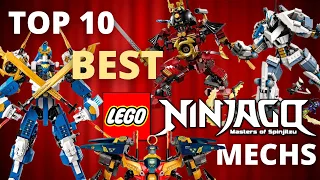 Top Ten BEST LEGO Ninjago Mechs!