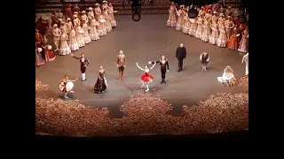 Svetlana Zakharova, Denis Rodkin. Curtain calls. Don Quixote. Bolshoi theatre. 12.02.21