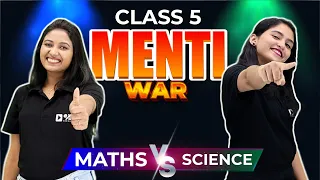 Class 5 Menti War | Basic Science V/S Maths | Exam Winner